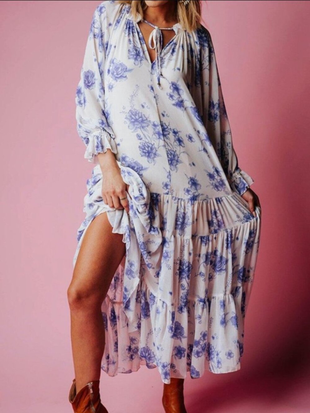 Free People Feeling Groovy Maxi Dress - Picture 2 of 16